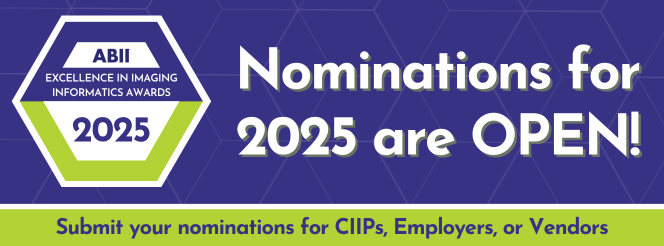Nominations for 2025 are open! Submit your nominations for CIIPs, Employers, or Vendors.
